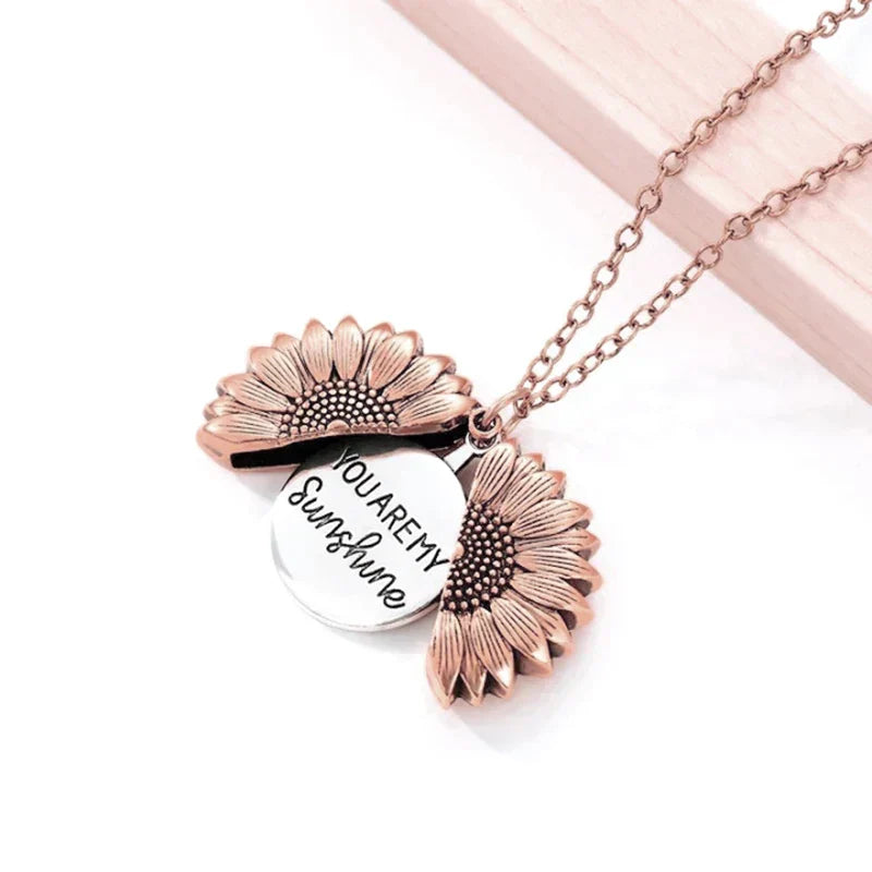 "You Are My Sunshine" Necklace β Meaningful Gift for Her