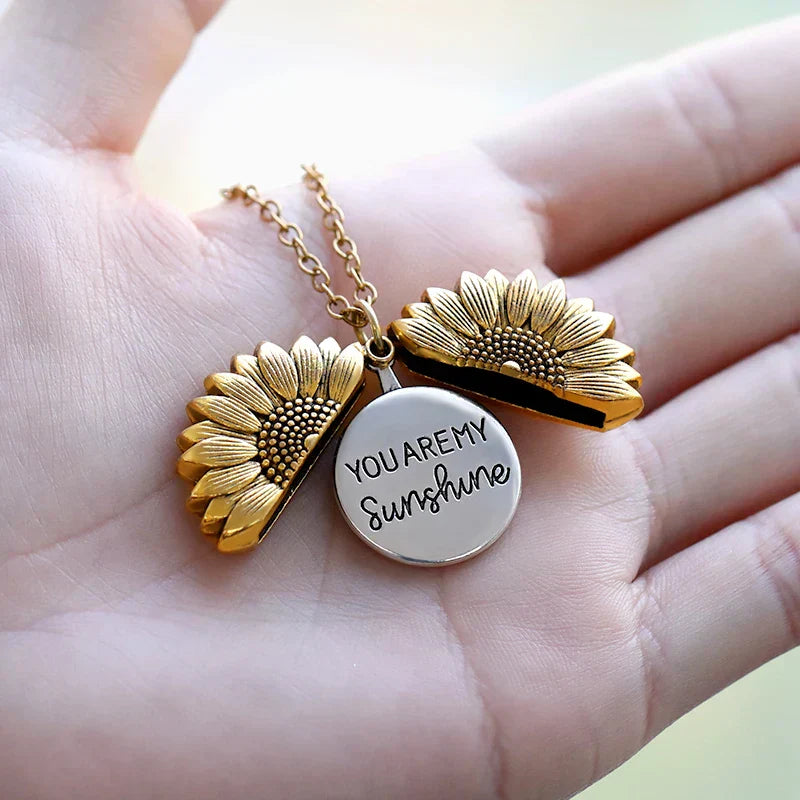 "You Are My Sunshine" Necklace β Meaningful Gift for Her