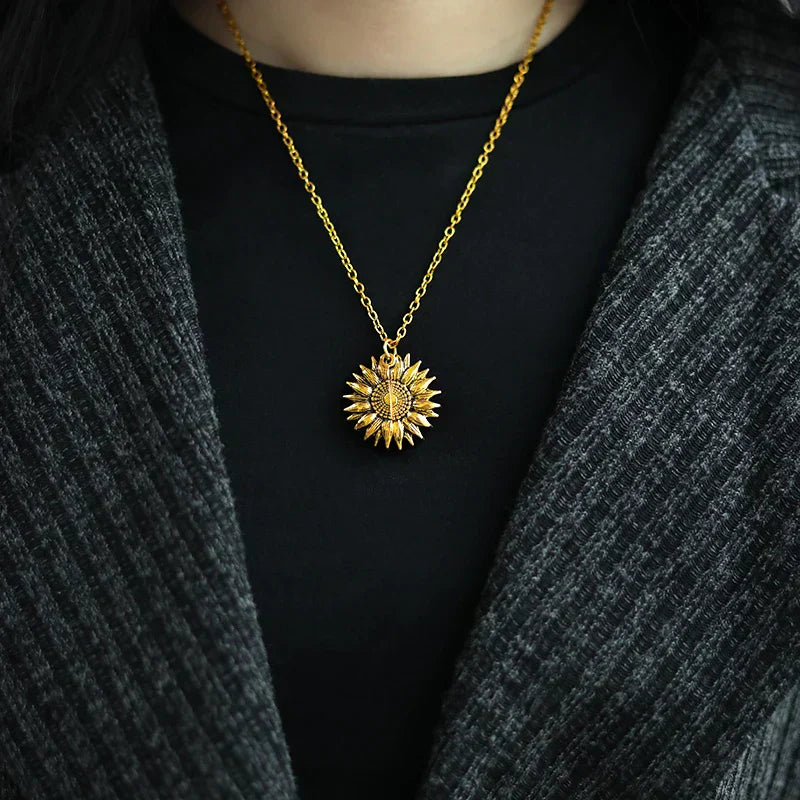 "You Are My Sunshine" Necklace β Meaningful Gift for Her