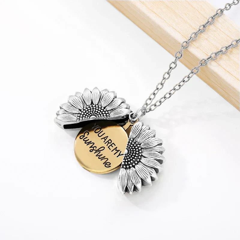 "You Are My Sunshine" Necklace β Meaningful Gift for Her