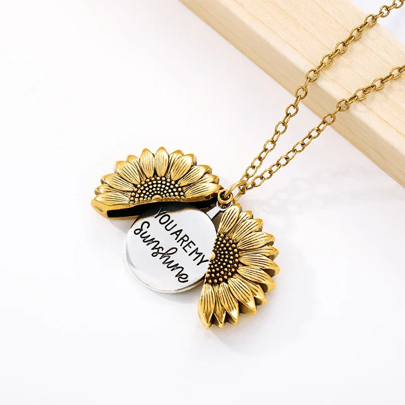 "You Are My Sunshine" Necklace β Meaningful Gift for Her