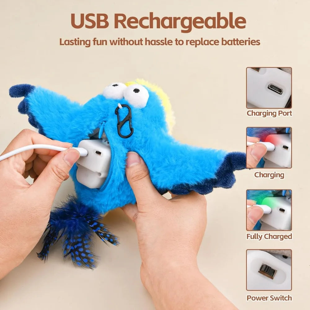 Smart Interactive Cat Toy β Keeps Your Kitty Engaged!