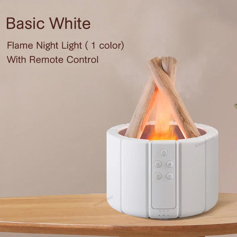 Simulated Flame Aromatherapy Diffuser β Relaxing & Stylish