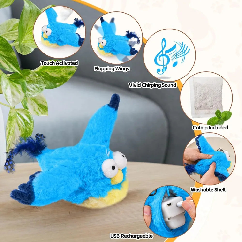 Smart Interactive Cat Toy β Keeps Your Kitty Engaged!