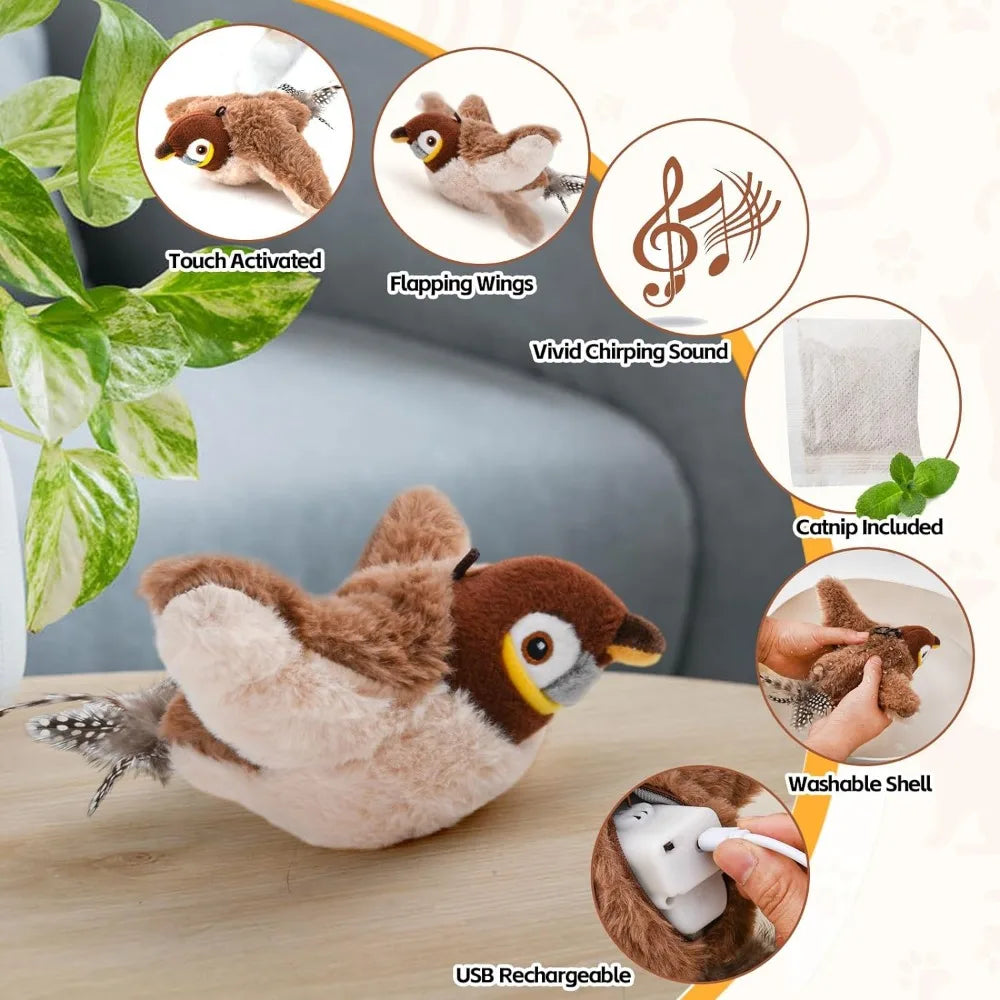 Smart Interactive Cat Toy β Keeps Your Kitty Engaged!